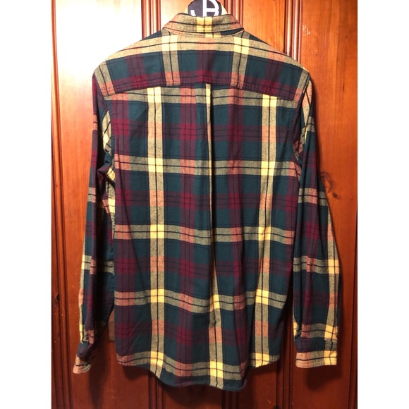 L.L. Bean flannel button up men’s shirt, medium - Picture 2 of 7